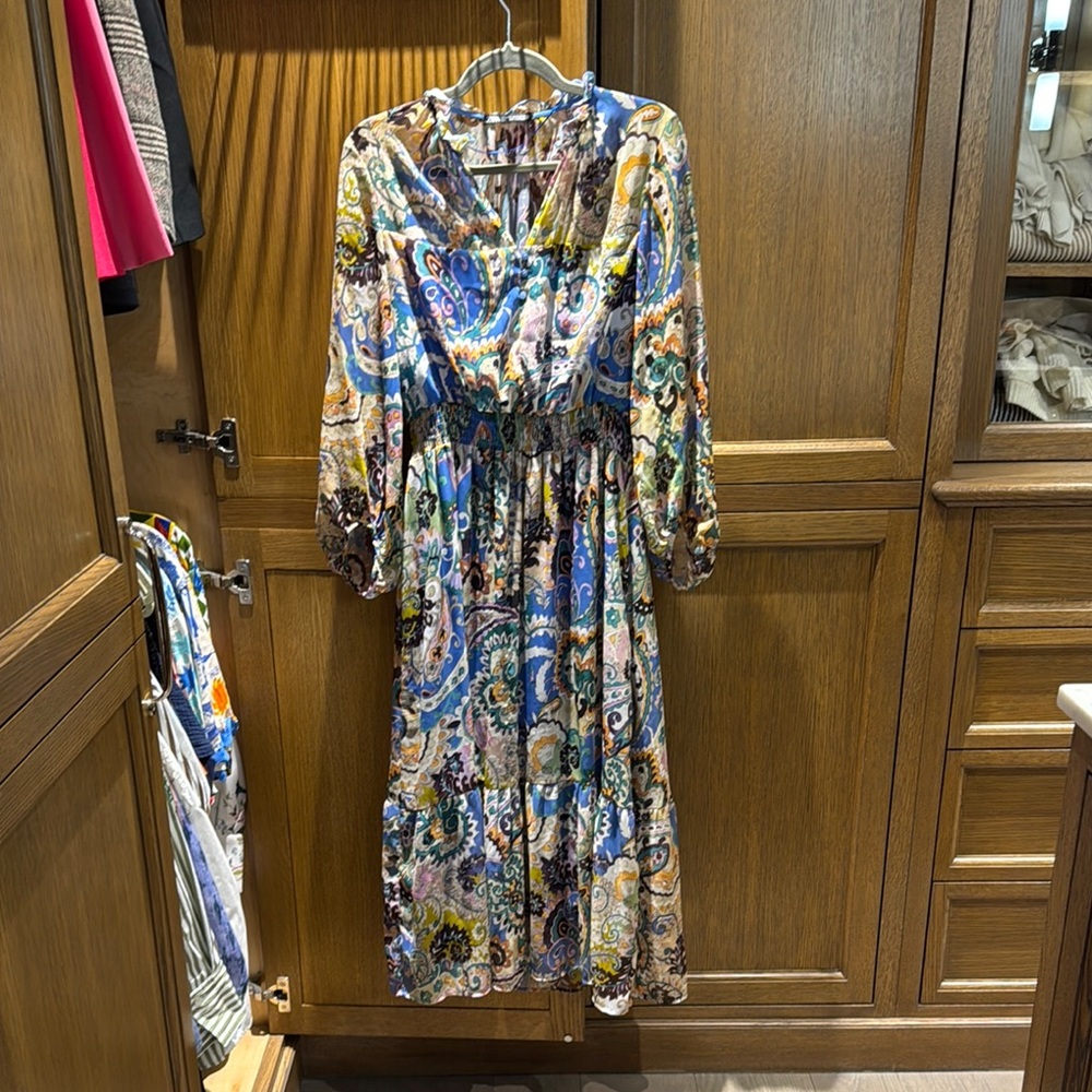 Zara Floral Multicolor Women's Dress